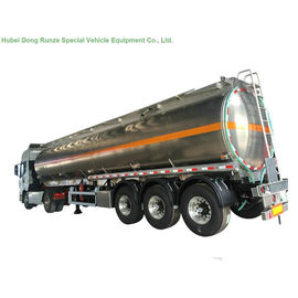 Chine De l'alliage 5083 d'aluminium de réservoir remorque 40000L, axe d'essence et d'huile semi du bateau-citerne 3 de la livraison fournisseur
