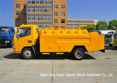 Chine Camion de fosse septique de DFAC pour l'égout d'aspiration et de nettoyage au jet avec l'hydrojet fournisseur