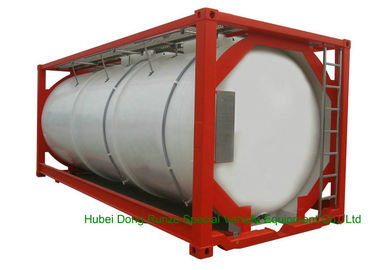 Chine Acier inoxydable 316 conteneur liquide de réservoir en vrac d'OIN de 20 pi pour les liquides dangereux fournisseur