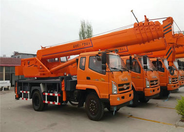 Chine grue montée par camion hydraulique de la tonne 6 -8 avec le boom de 4 OutriggerTelescopic 26M - 30M fournisseur
