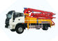 petit camion mobile de pompe de mélangeur concret de 26m -31m avec le Roi Run Chassis de DFAC fournisseur